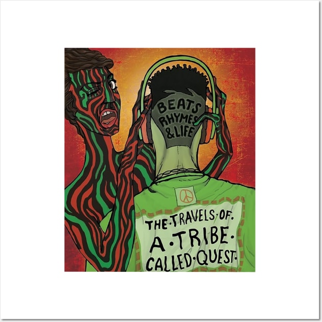 the travel of a tribe called quest Wall Art by nflstr